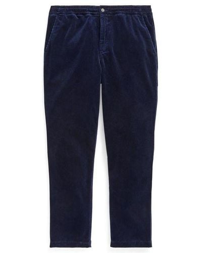 Polo Ralph Lauren Cord Prepster Trousers - Blue