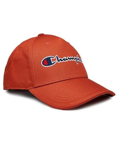 Champion Logo Cap - Red