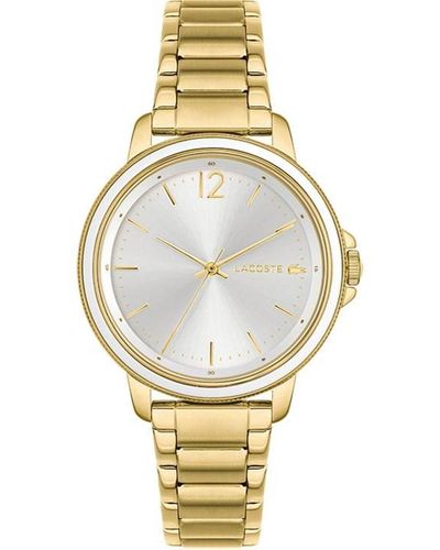 Lacoste Plated Stainless Steel Fashion Analogue Quartz Watch - Metallic