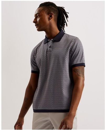Ted Baker Ted Skelt Jacq Polo Sn43 - Grey