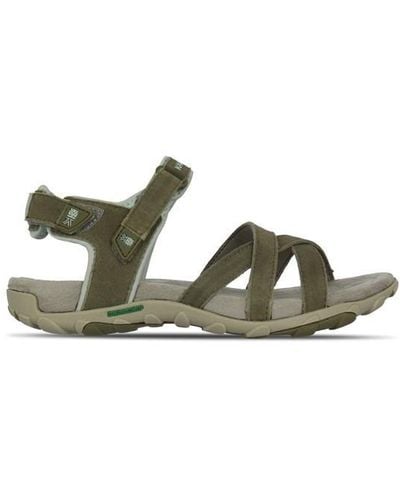 Karrimor Salina Leather Ladies Walking Sandals - Green