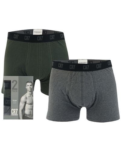 Cr7 2-pack Boxers - Grey