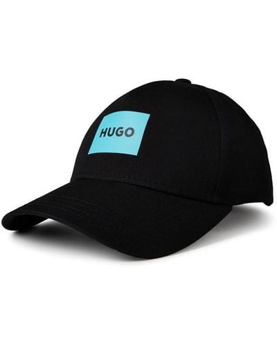 HUGO Jude Logo Cap Sn42 - Black