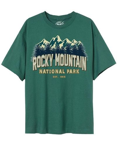 Character Park Rocky Mountains T-shirt - Green