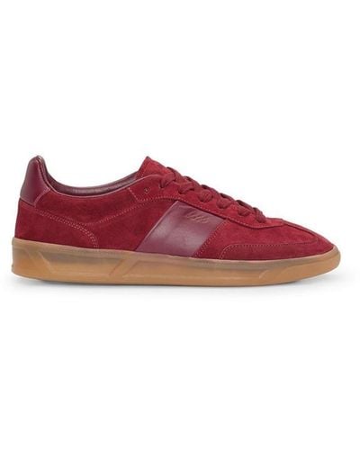BOSS Brenta Court Trainers - Red