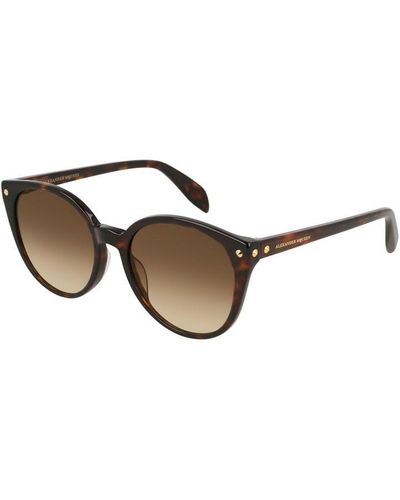 Alexander McQueen Sunglasses Am0130s - Brown