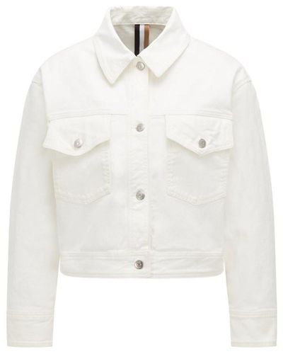 BOSS Denim Jacket Ld99 - White