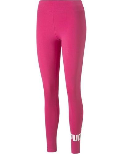 PUMA Logo leggings (s) - Pink