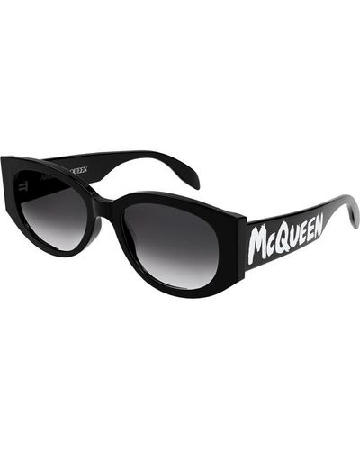 Alexander McQueen Sunglasses Am0330s - Black
