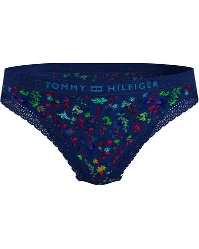 Tommy Hilfiger Bikini Print - Blue