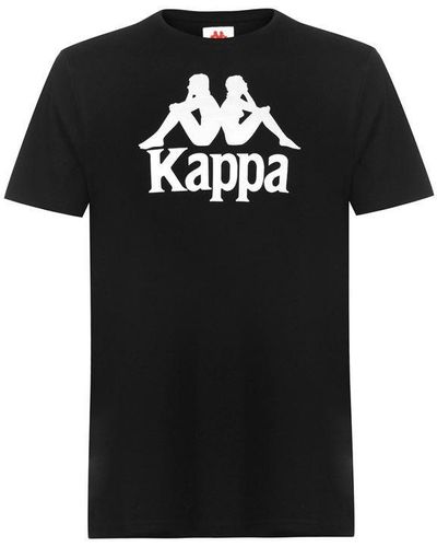 Kappa Estessi T Shirt - Black