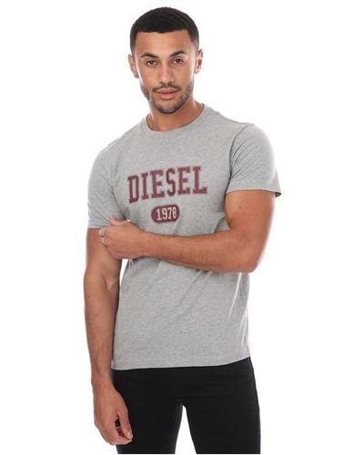 DIESEL T-diegor T-shirt - Grey