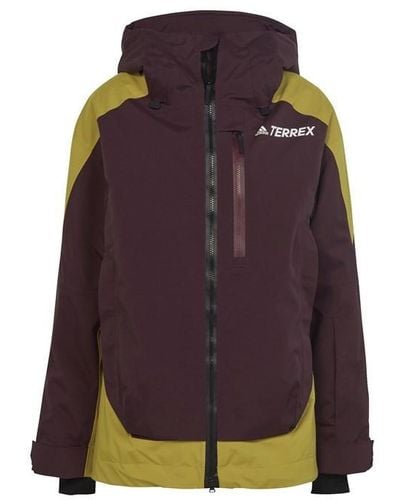 adidas Terrex Myshelter Snow 2-layer Insulated Jacket - Purple