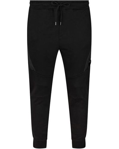C.P. Company Fleece Tapered joggers - Black