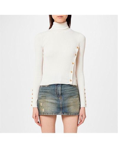 Palm Angels Palm T-nck Swt Ld41 - White