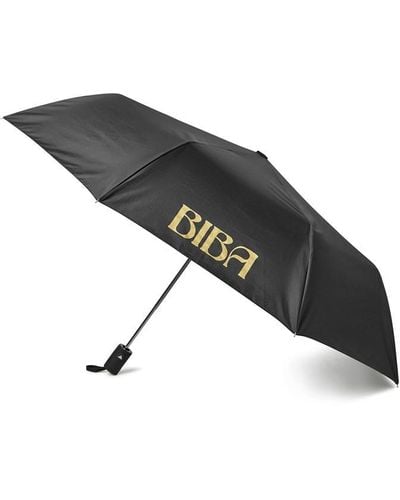 Biba Logo Umbrella - Black