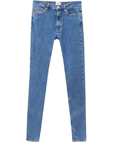 French Connection Rebound Denim 30 Inch Skinny Jeans - Blue