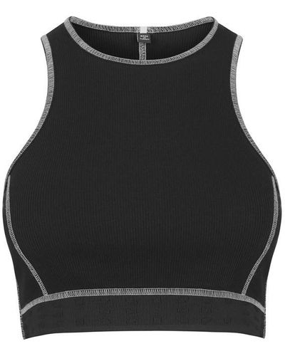 McQ Ic0 Tank Top - Black