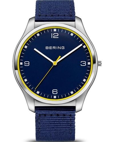 Bering Ocean Ultra Slim Watch - Blue