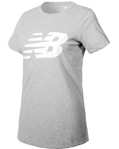 New Balance Classic Logo T-shirt - Grey