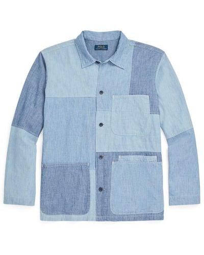 Polo Ralph Lauren Patchwork Shirt - Blue