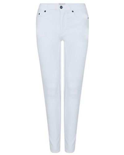 French Connection 30 Skinny Jeans - White