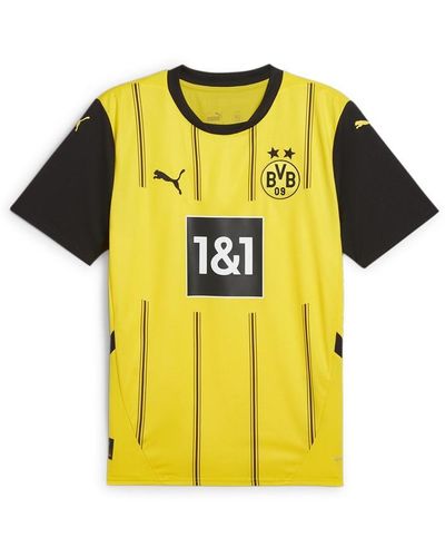 PUMA Borussia Dortmund Home Shirt 2024 2025 Adults - Yellow