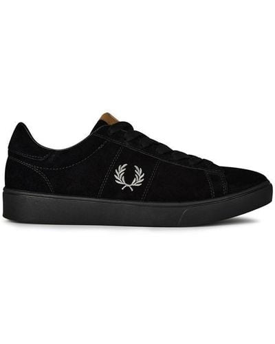 Fred Perry Fred Spencer Suede Sn99 - Black