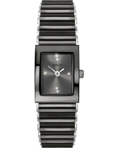 Sekonda Steel Classic Analogue Quartz Watch - Black