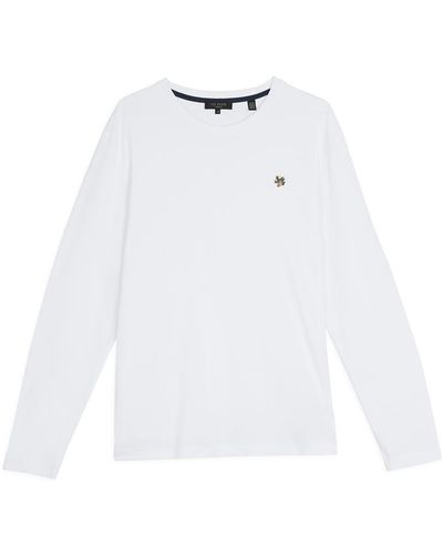 Ted Baker Canada Ls T-shirt - White