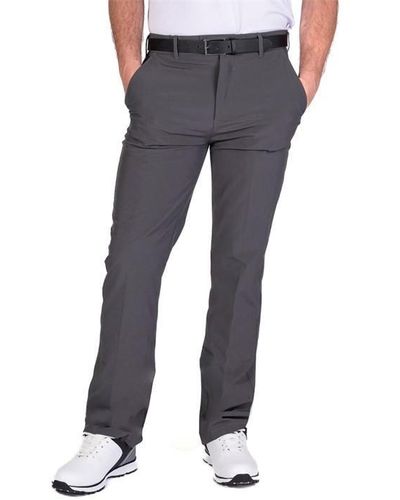 Island Green Golf Stretch Tapered Trousers - Blue