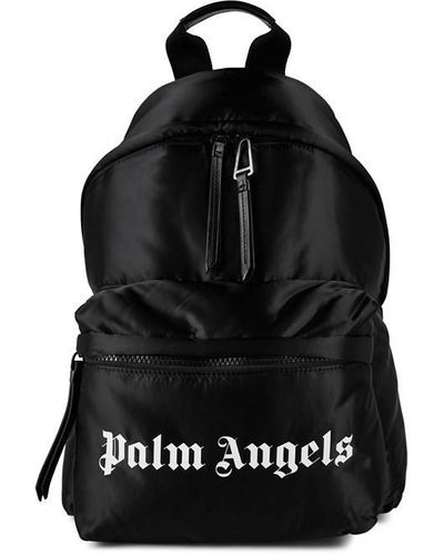 Palm Angels Palm Logo Backpack Sn99 - Black