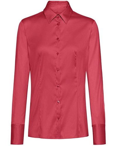 HUGO The Fitted Shirt 10211515 01 - Red