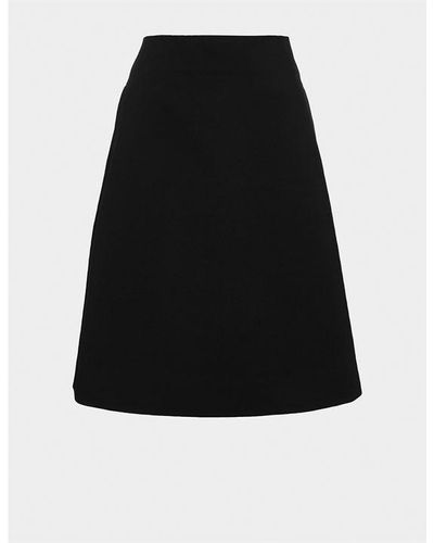 Winser London Miracle A Line Skirt - Black