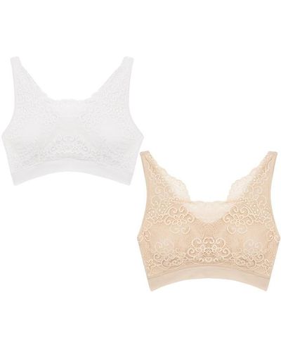 Be You Pack Lace Comfort Bra - Natural