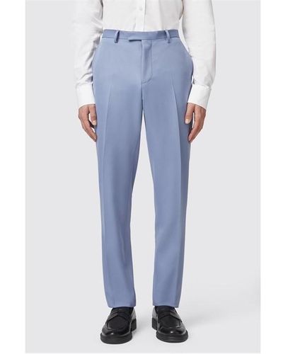 Twisted Tailor Buscott Slim Fit Suit Trouser - Blue