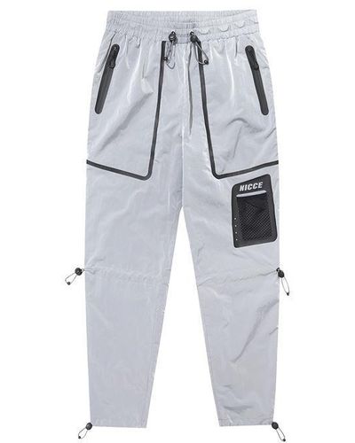 Nicce London Track Trousers - Grey