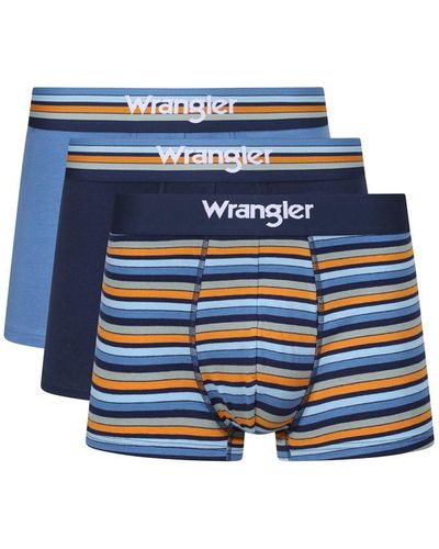 Wrangler Trunk 3pk Sn99 - Blue