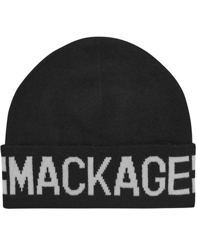 Mackage Jacquard Logo Hat - Black