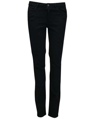 Vero Moda June Mid Rise Skinny Jeans - Black