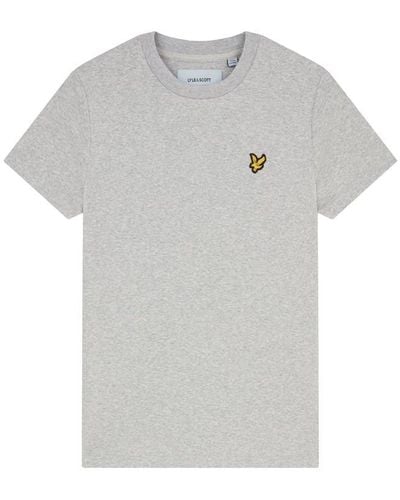 Lyle & Scott Lyle Reg T-shirt Ld99 - Grey