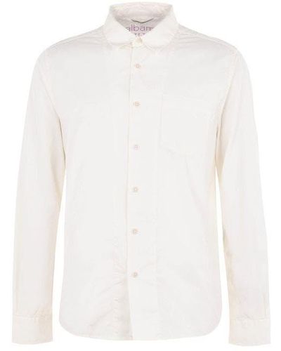 Albam Poplin Shirt - White