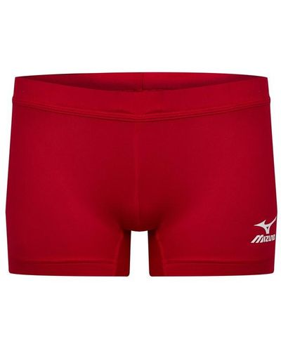 Mizuno Pro Netball Shorts - Red