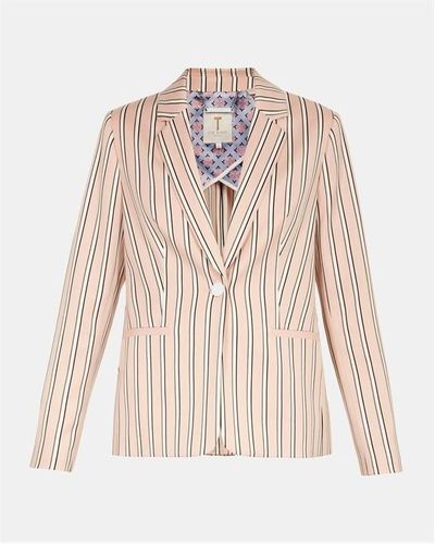 Ted Baker Betia Tailored Jacket - Natural