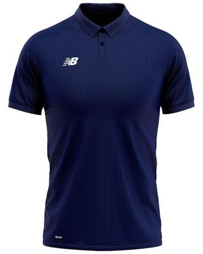New Balance Polo Shirt Sn99 - Blue