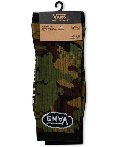 Vans Camoed Crw Sock Sn99 - Green