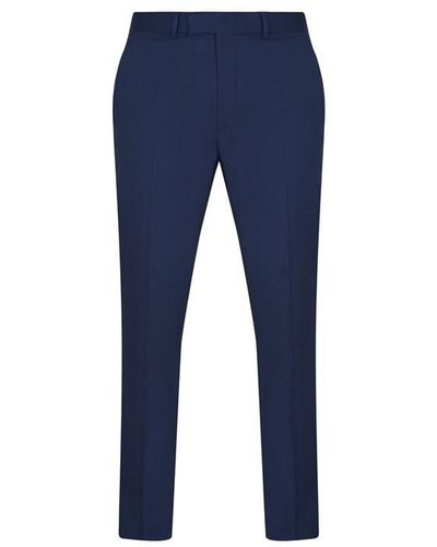 Ted Baker Perthjr Regular Fit Trousers - Blue