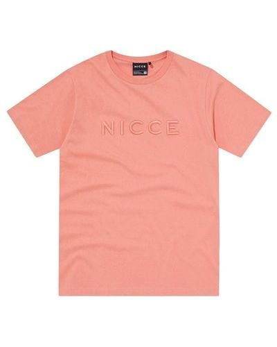 Nicce London Mercury T-shirt - Pink