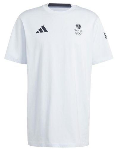 adidas Team Gb Iconic T-shirt Adults - White
