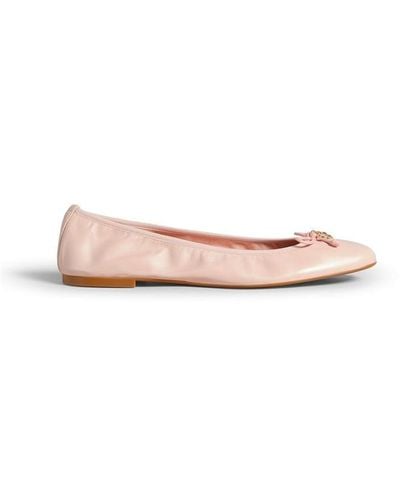 Ted Baker Baylay Ballet Court Shoes - Pink